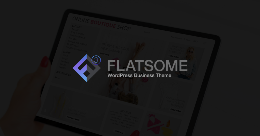 Flatfome - Amazing Best Selling WordPress Clothing Theme