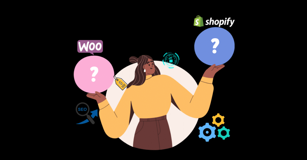 Which platform is suitable for Ecommerce in 2025 WooCommerce vs Shopify